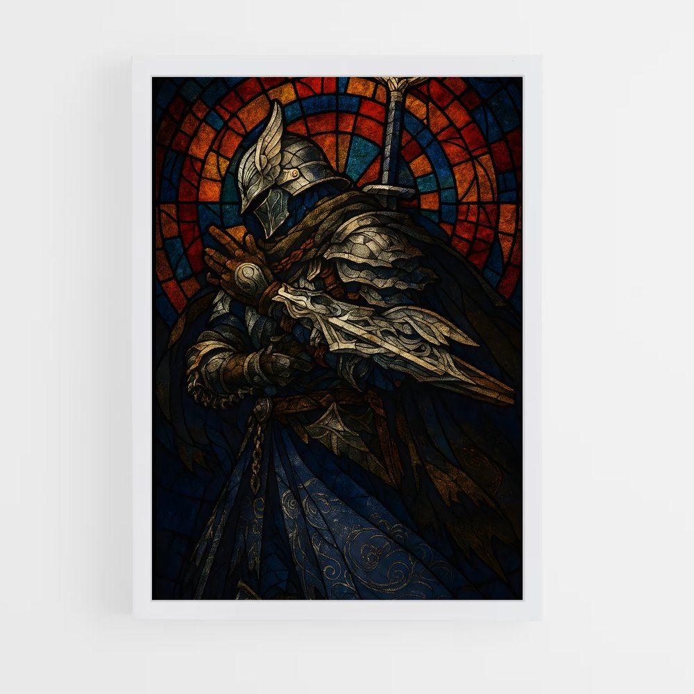 Poster La Lumière des Héros – affiche Elden Ring (vue 3)